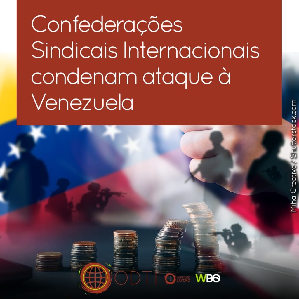 Confederações Internacionais condenam ataque à Venezuela