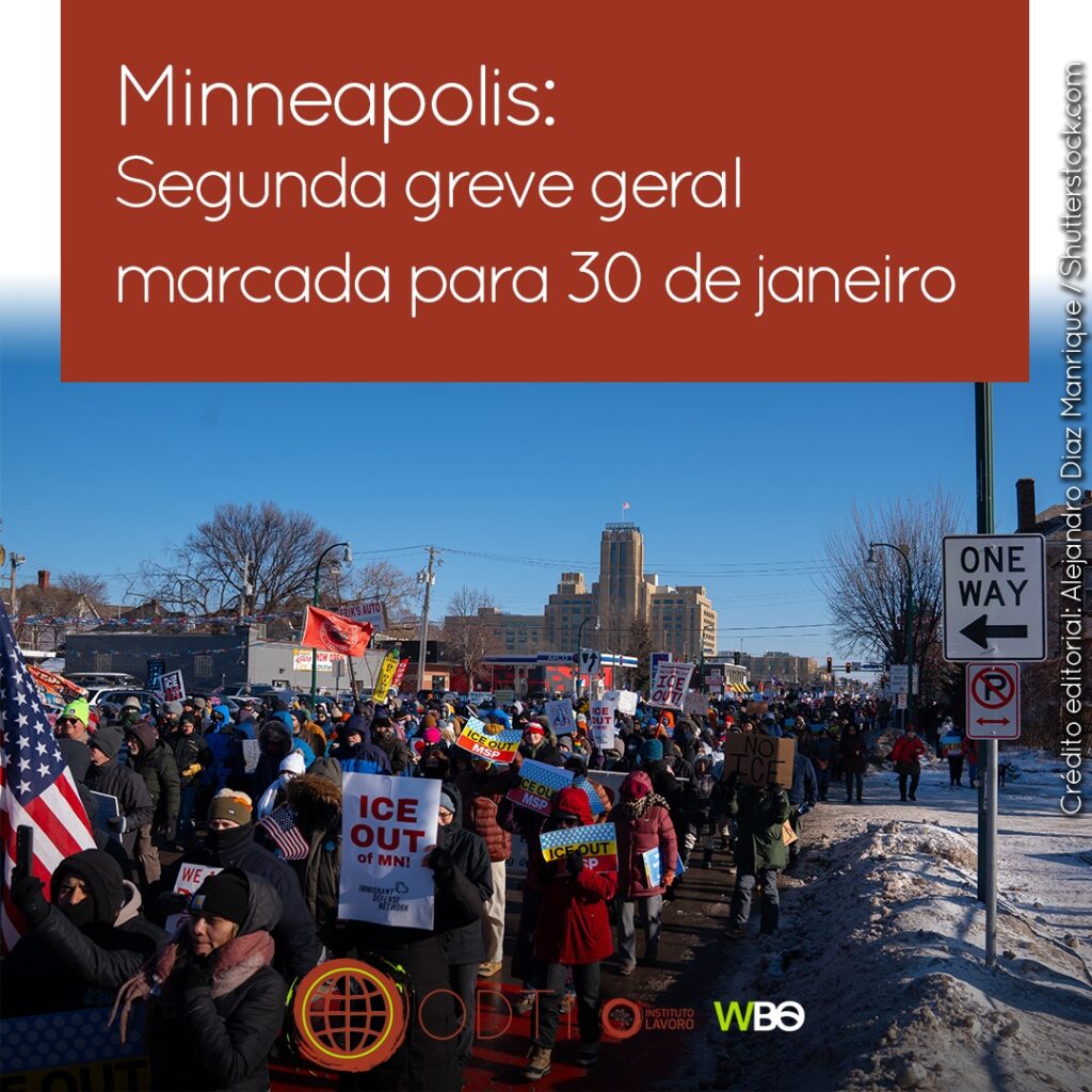 30 de Janeiro: Segunda Greve Geral em Minnesota