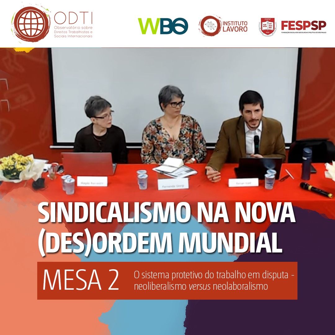 O Sistema produtivo em disputa - neoliberalismo versus neolaboralismo